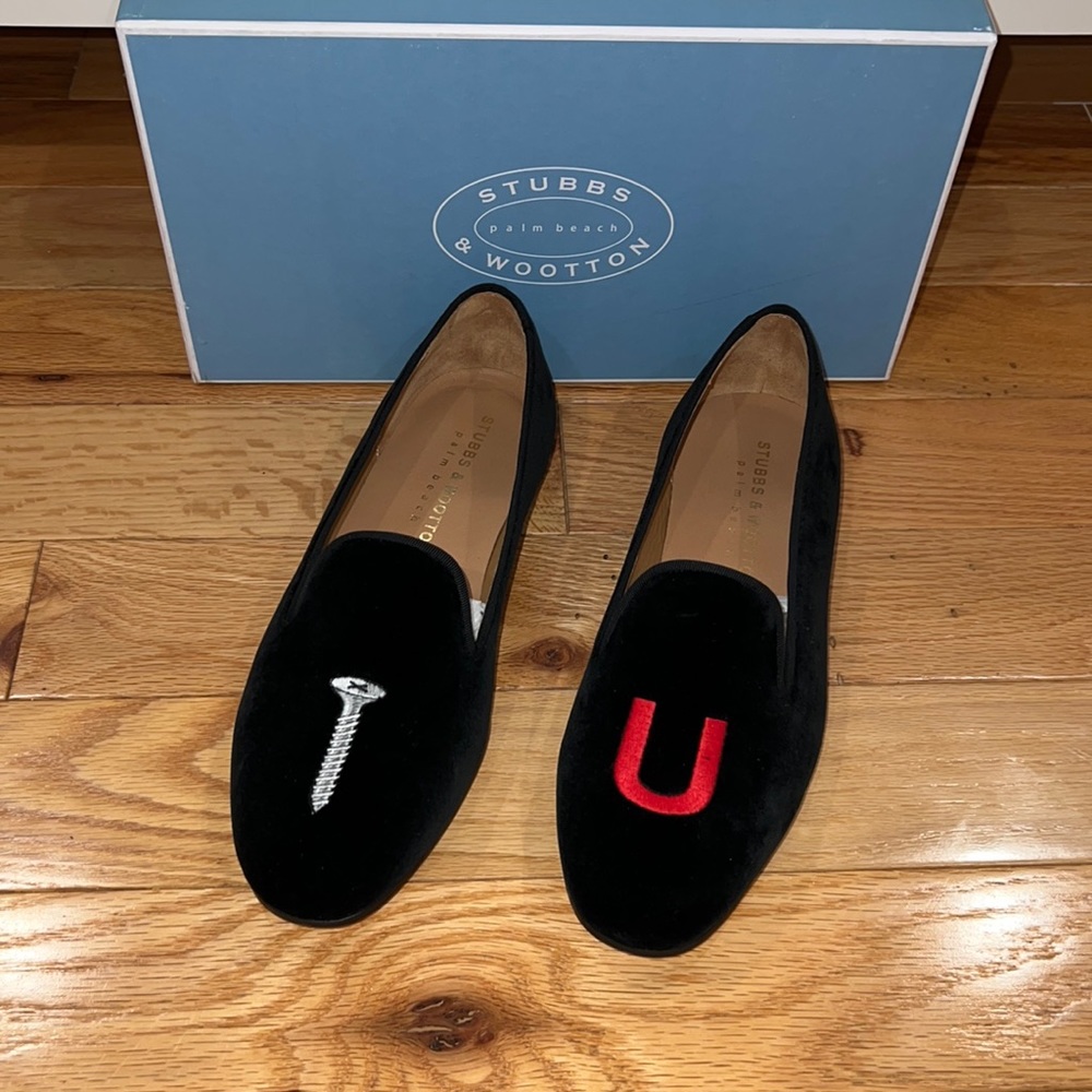 Stubbs and Wootton Mens College Slipper